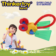 Brinquedo animal encantador do modelo DIY para os blocos de edifício da criança dos miúdos